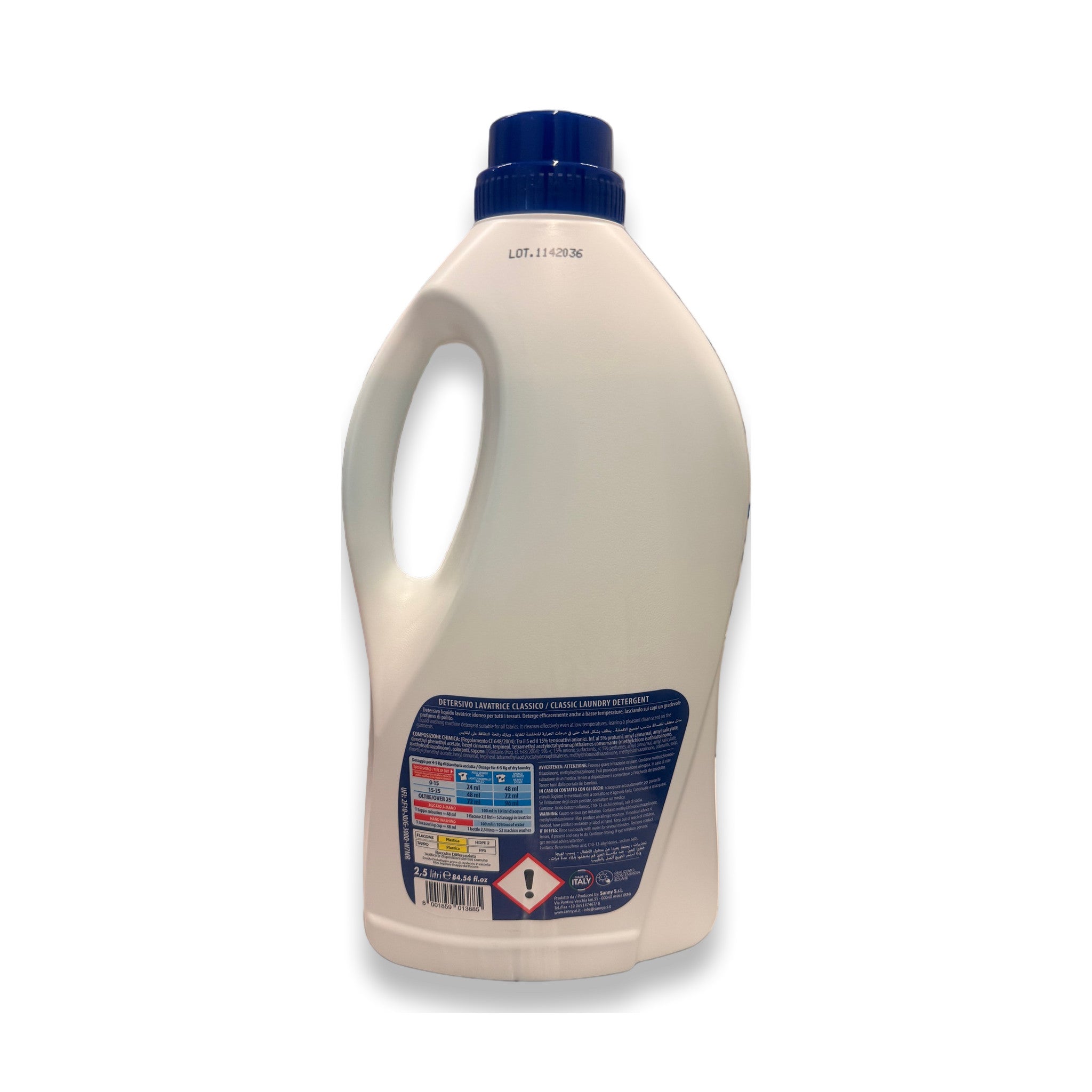 NeoDET Classico All-Textile Liquid Detergent - 2.5 L