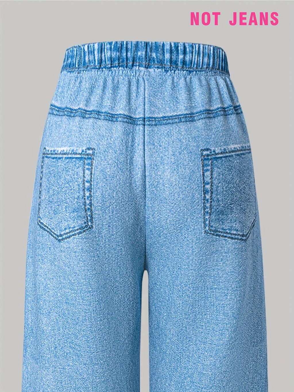 Not Jeans Mädchen-Lange Hosen, 3er-Pack, Graffiti-Buchstaben und Blumen