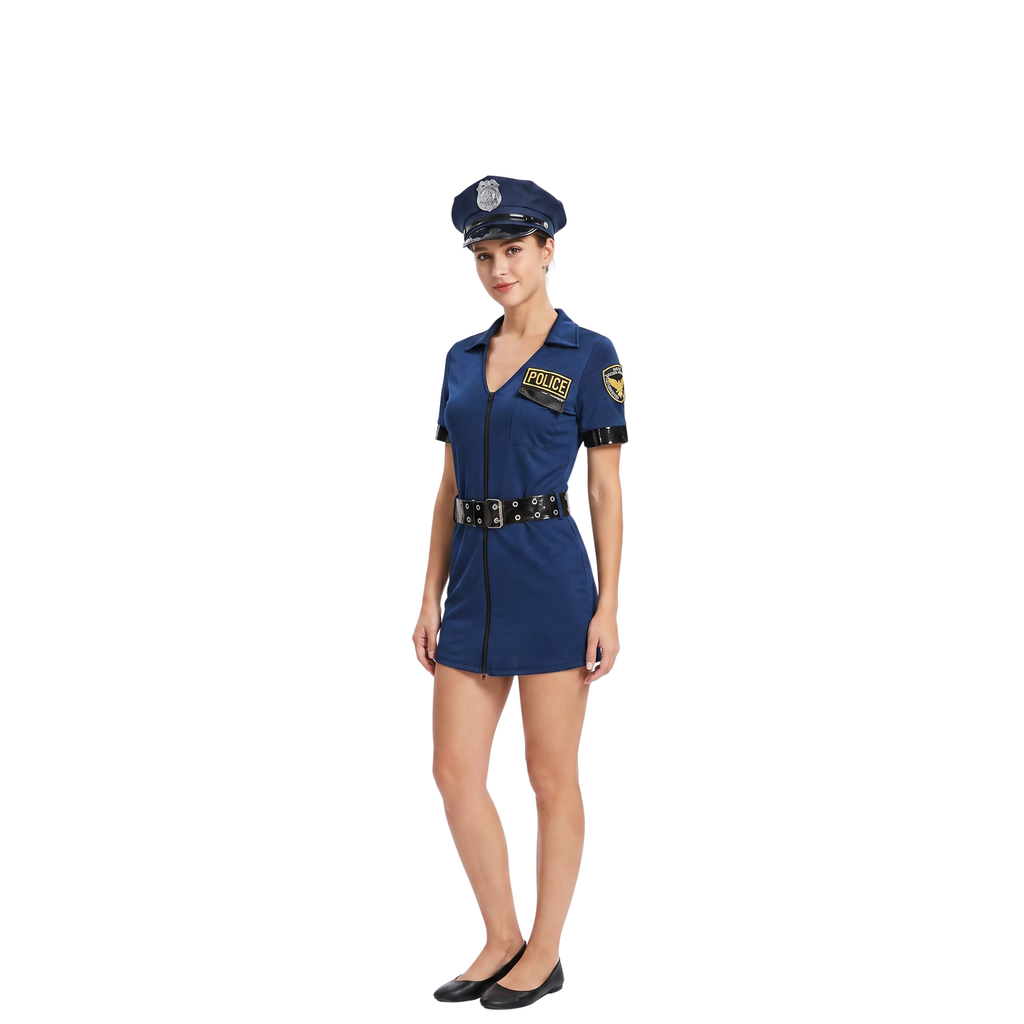 Polizistin Kostüm – Verkleidungs-Set – Astrid