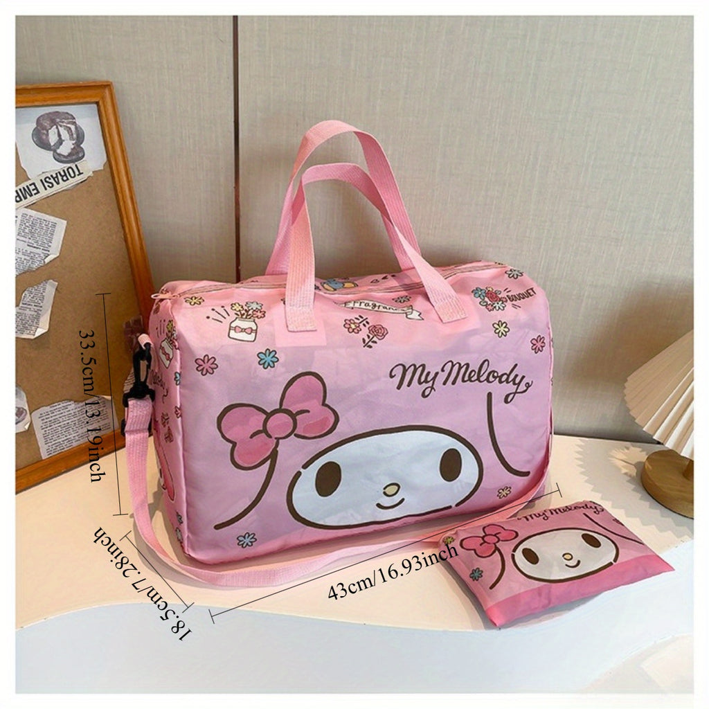 Sanrio Sac de Voyage Pliable Grande Capacité pour Voyageurs Modernes Léger et Résistant avec Compartiments Pratiques by LSDLBoutique.ch