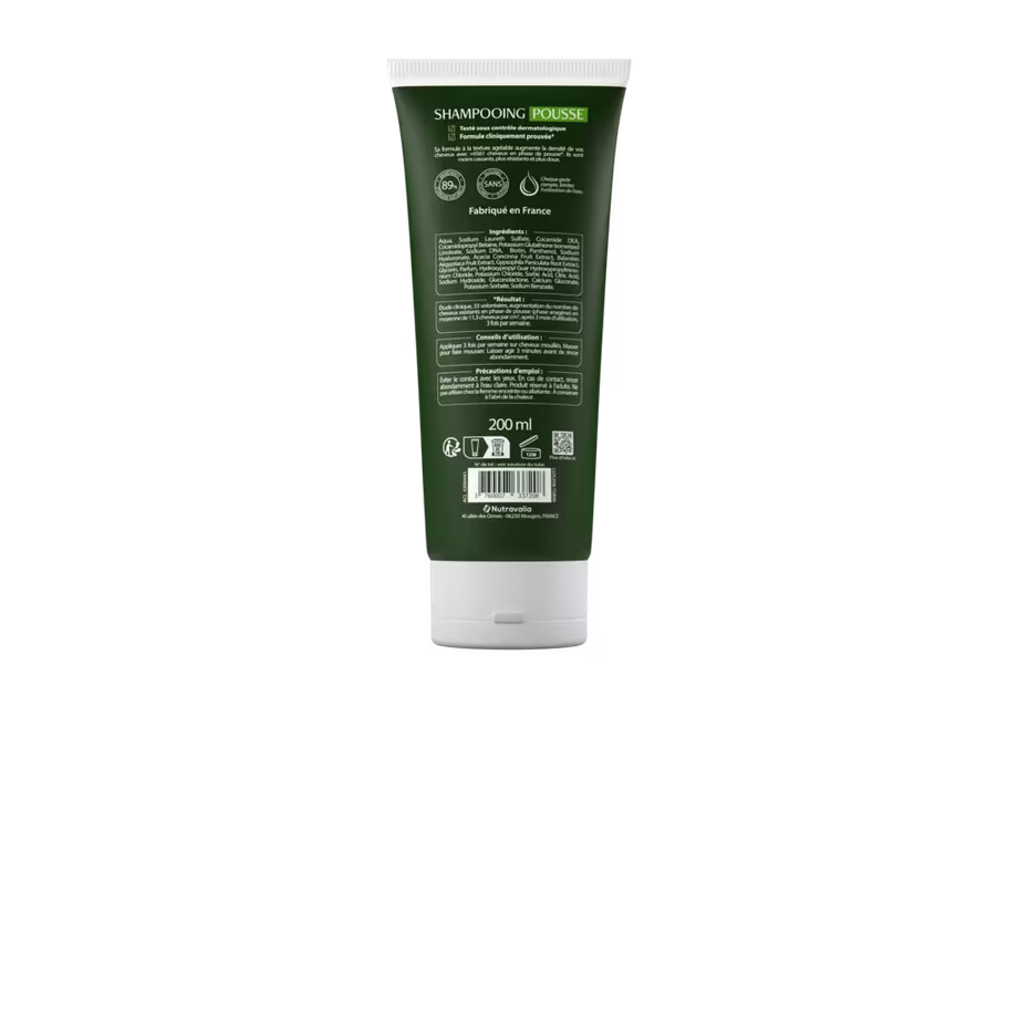 Shampoing croissance et densité – Luxéol Growth Shampoo – 200 ml