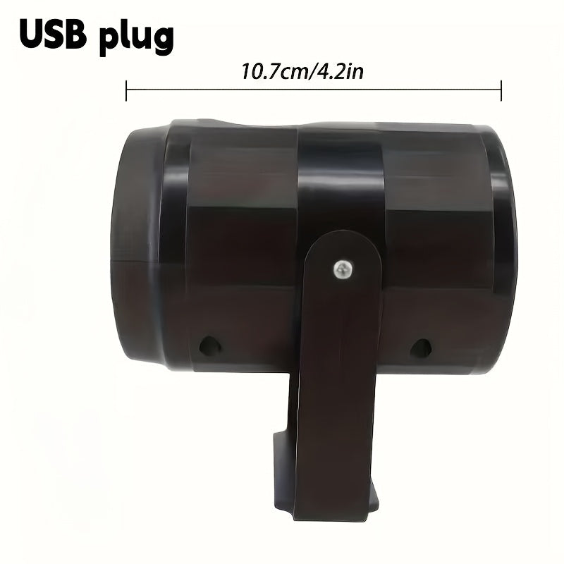 Lampe Projecteur Flocons de Neige USB – 16 Effets by LSDLBoutique.ch