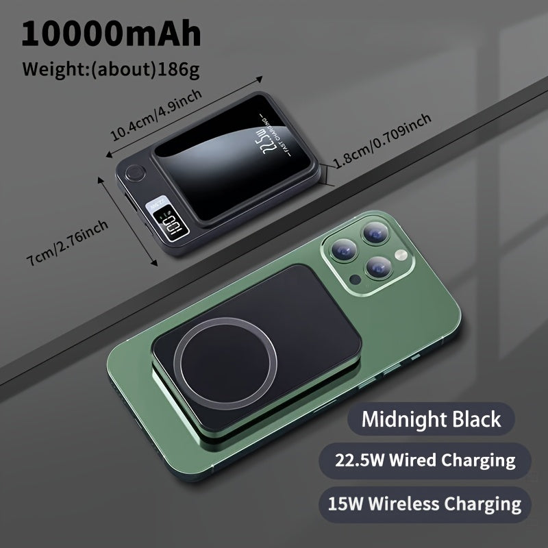 Batterie Externe Magnétique Pour iPhone 12 À 16 Power Bank Charge Magnétique Fiable Et Portable by LSDLBoutique.ch