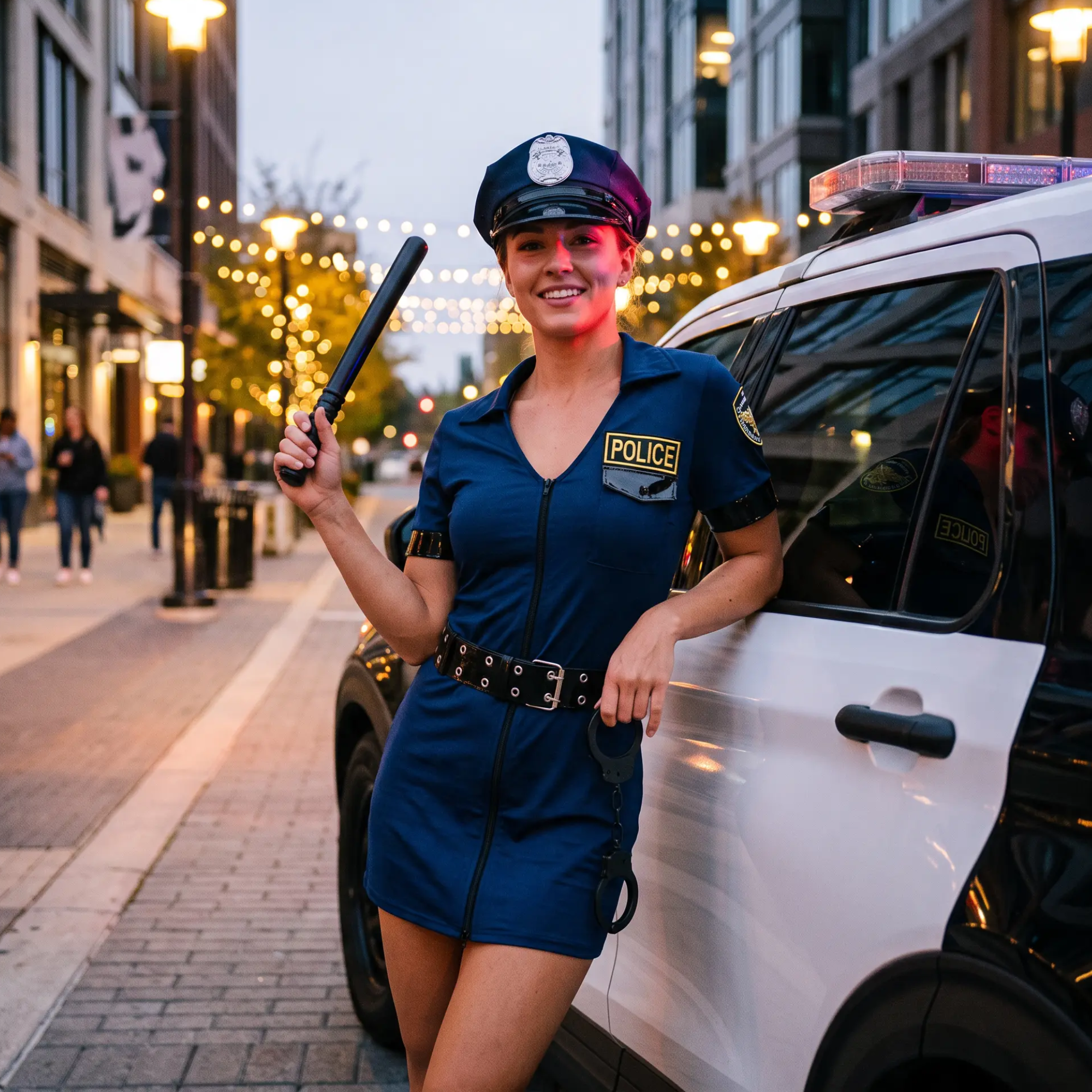 Polizistin Kostüm – Verkleidungs-Set – Astrid