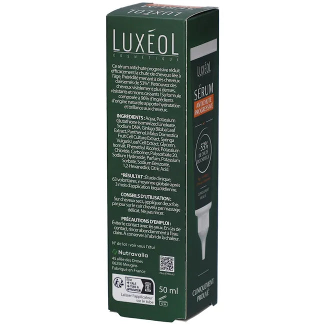 Sérum antichute progressif – Luxéol Sérum Antichute Progressive