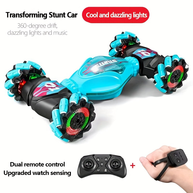 RoboClimb – Voiture Télécommandée 4x4 Métal à Détection de Gestes, Rechargeable by LSDLBoutique.ch