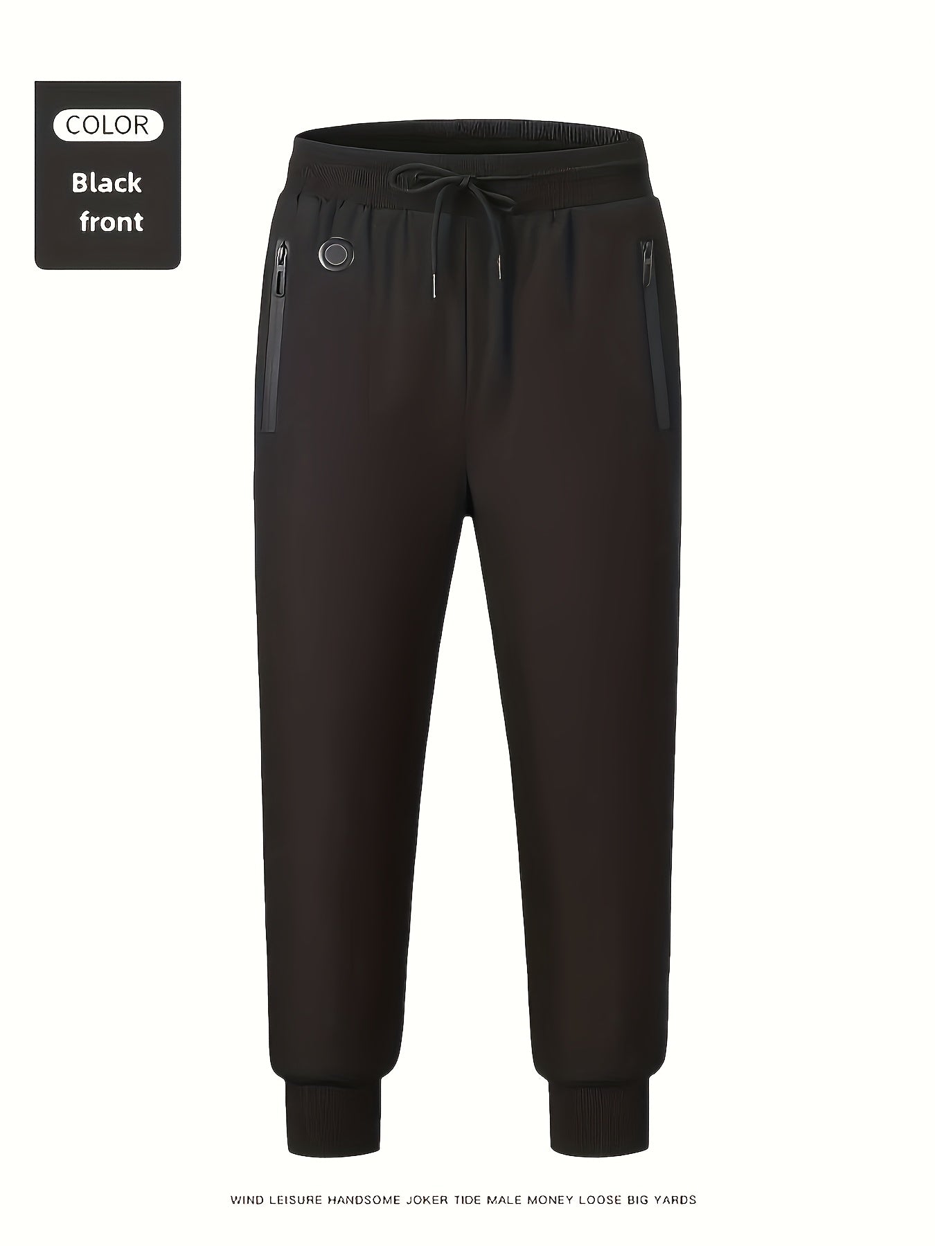 Pantalon De Sport Chauffant Avec 12 Zones De Chauffe Ceinture Renforcée Et Poches Zippées Sans Batterie by LSDLBoutique