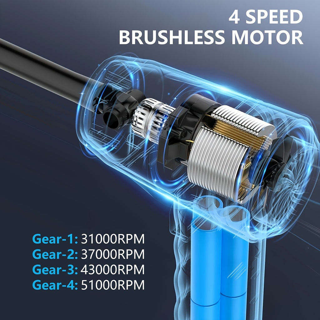 AeroDust – Souffleur d’Air Électrique Sans Fil 51000 RPM, 4 Vitesses & Écran LCD by LSDLBoutique.ch