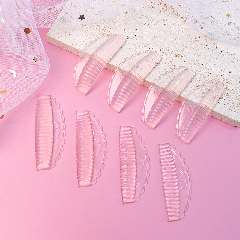 Set De 8 Pads De Rehaussement De Cils En Silicone Hypoallergénique Réutilisables Pour Lifting Précis Et Durable by LSDLBoutique