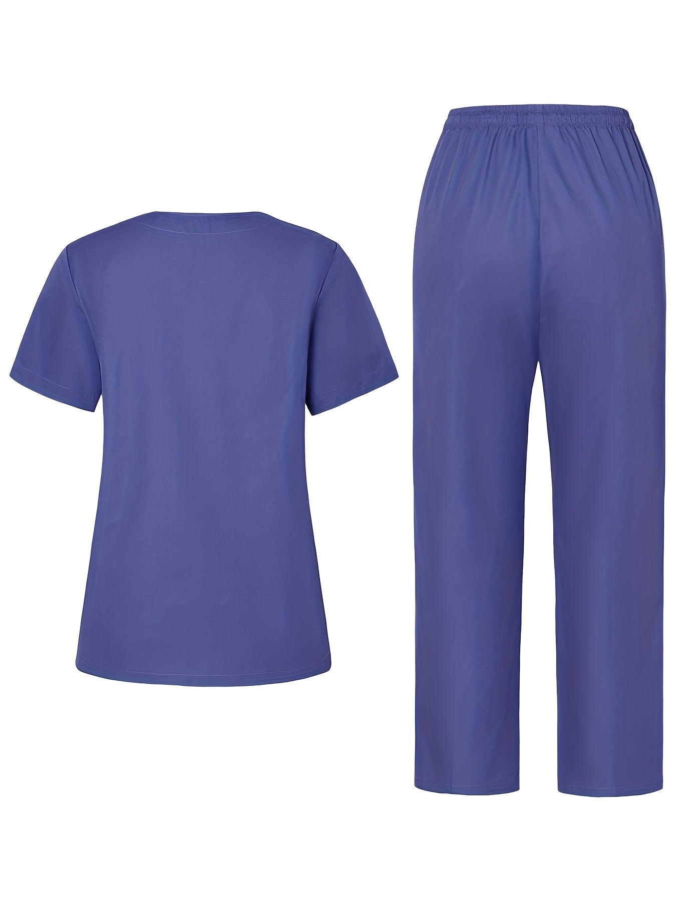 MedStyle – Ensemble Uniforme Col V Femme, Chemise et Pantalon by LSDLBoutique.ch