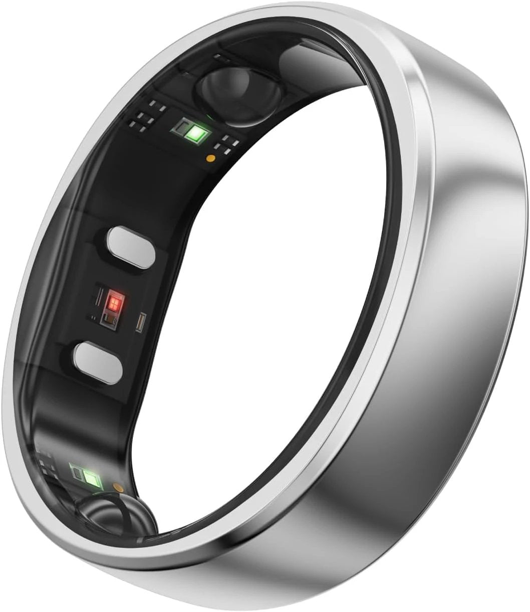 RingConn Gen 2 Smart Ring, World's First with OSA Monitoring, No App Subscription, 12 Days Battery, Stress/Heart Rate/Female Health Tracker, Android Compatible