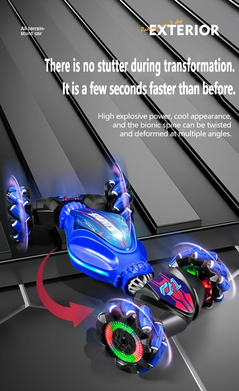 RoboClimb – Voiture Télécommandée 4x4 Métal à Détection de Gestes, Rechargeable by LSDLBoutique.ch