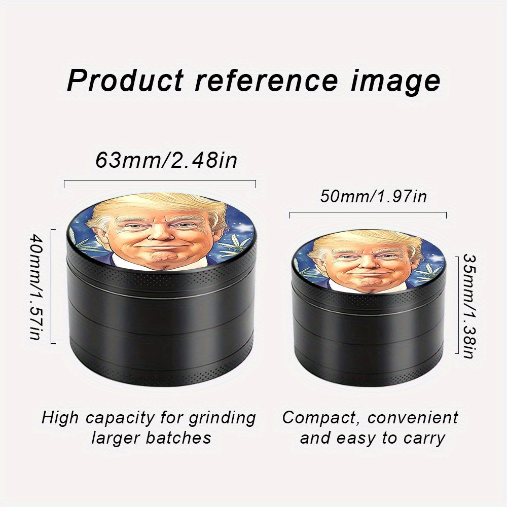 Grinder Zinc 4 Couches 50/63mm Motif Drôle by LSDLBoutique.ch