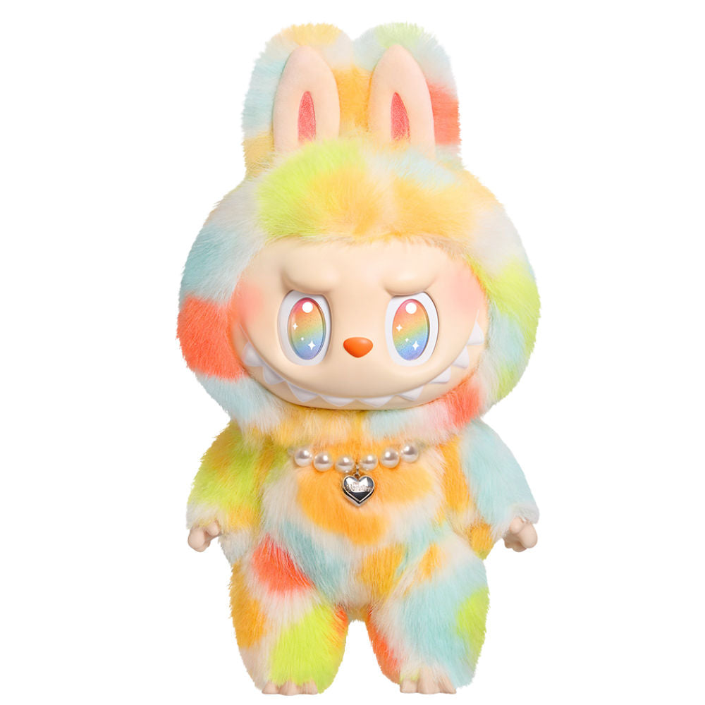 Labubu Big Into Energy Rock The Universe Figurine Géante 37 Cm Vinyle et Peluche Multicolore Modèle Collector by POP MART INTERNATIONAL GROUP LIMITED