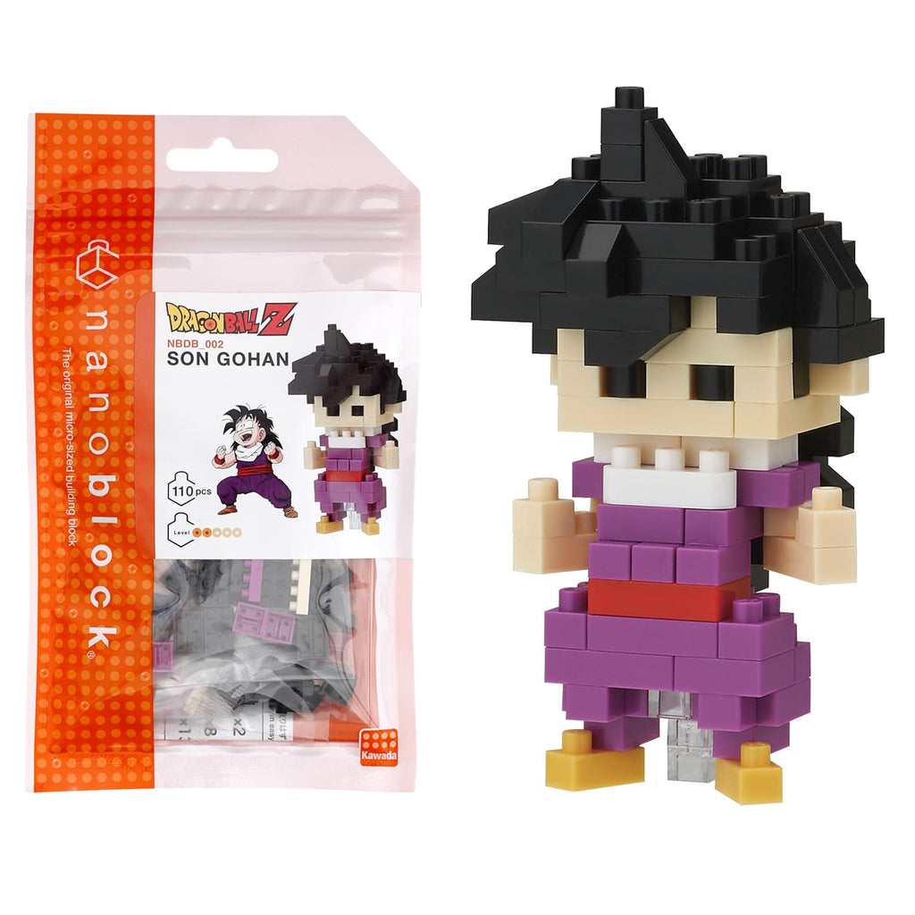 NANOBLOCKS Bandai - Nanoblock - Vegeta - Dragon Ball Z - Mini figurine en briques - Jeu de construction - Kit construction figurine manga Vegeta pixel - NBDB004