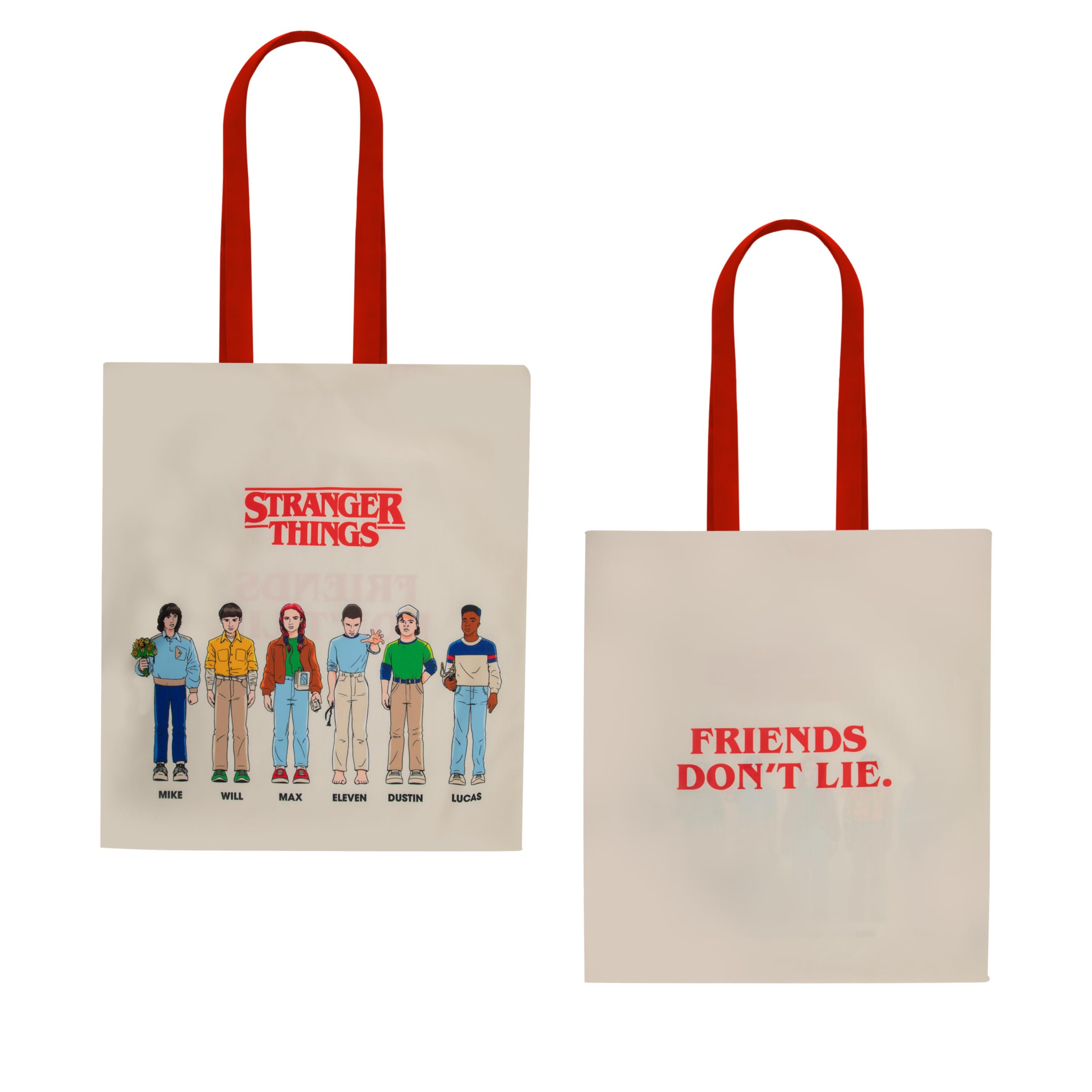 Cinereplicas Stranger Things - Tote Bag Stranger Things - 42 * 38cm - Licence Officielle