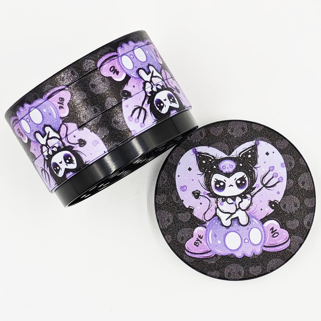 Grinder Kuromi 4 Couches Zinc Alliage Thème Anime by LSDLBoutique.ch