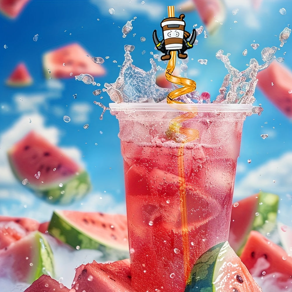 Set 13/26 Attaches Déco pour Pailles – Thème Brainrot Sahur & Tralalero by LSDLBoutique.ch