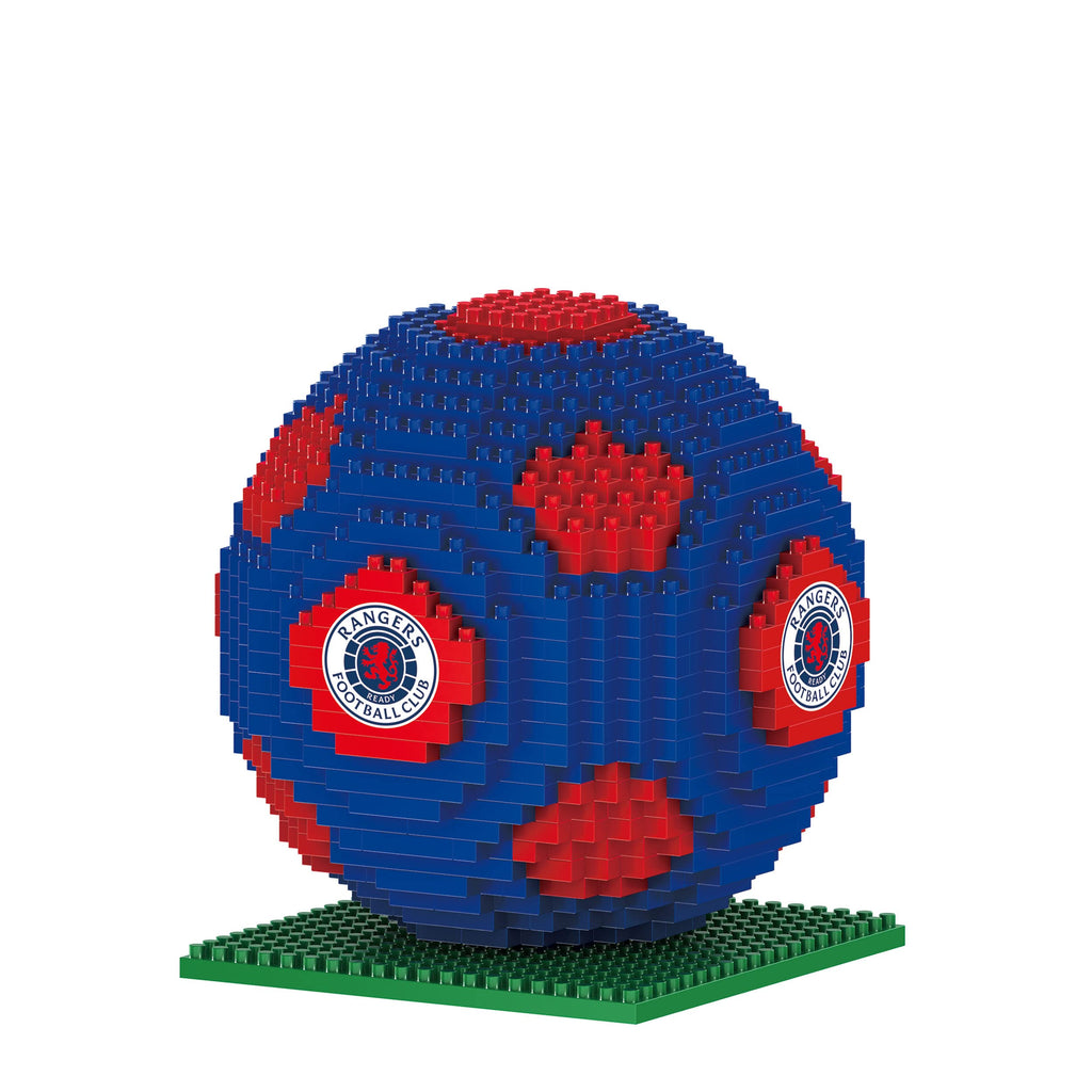 FOCO Licence Officielle Olympique de Marseille Modèle 3D de Jouet de Football en Briques BRXLZ