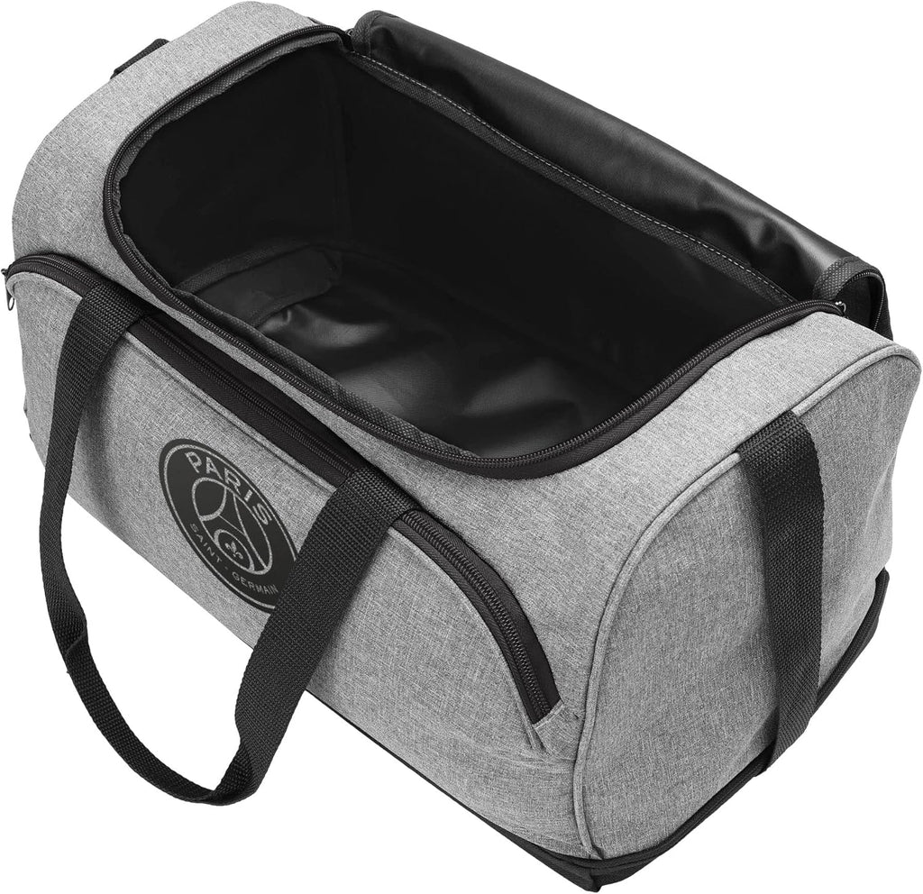 FOCO Offizielles Lizenzprodukt Paris Saint-Germain FC Graue Fußball-Beuteltasche