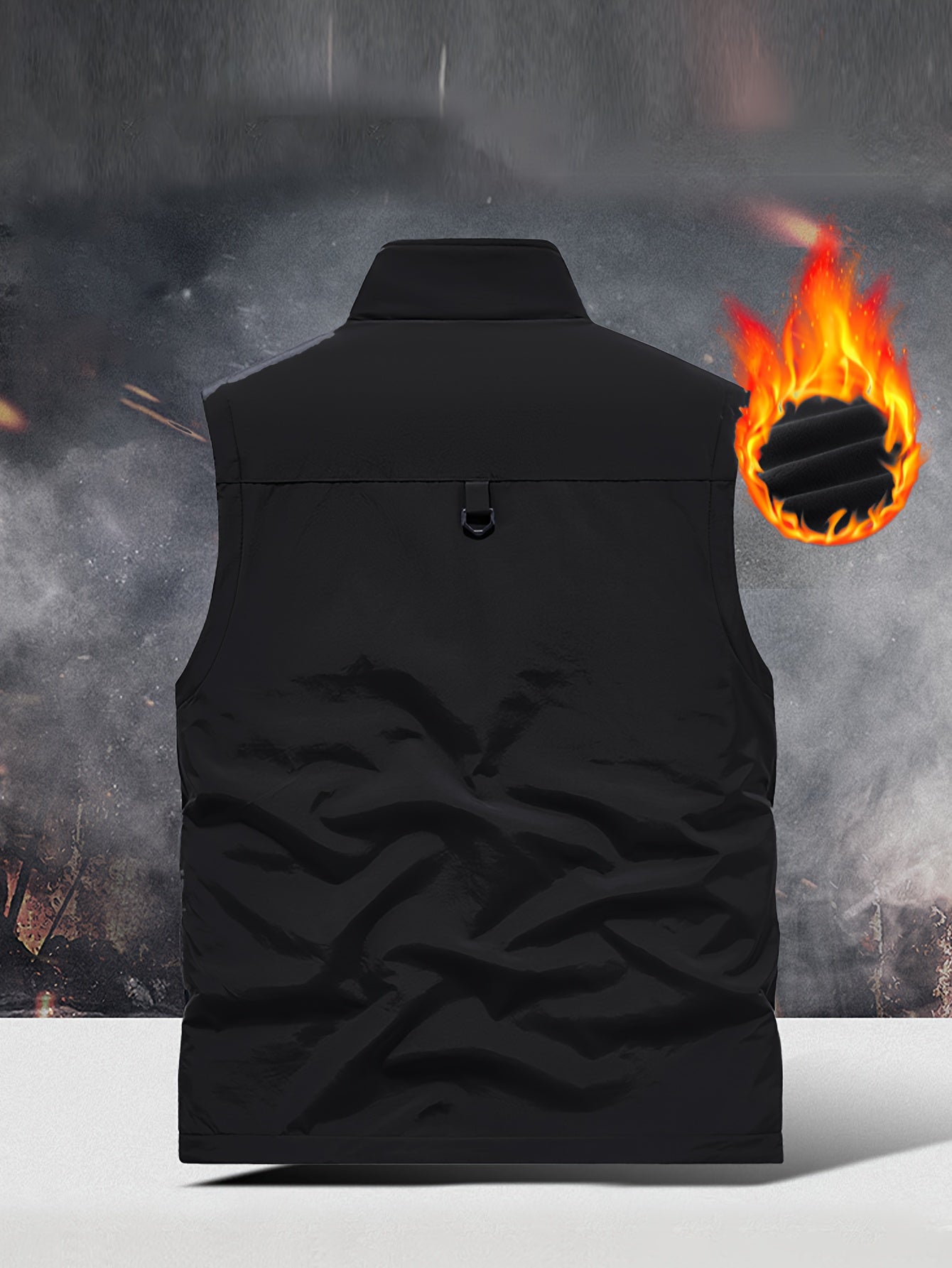 NordTrail – Gilet Réversible Homme Multi-Poches, Coupe Regular by LSDLBoutique.ch