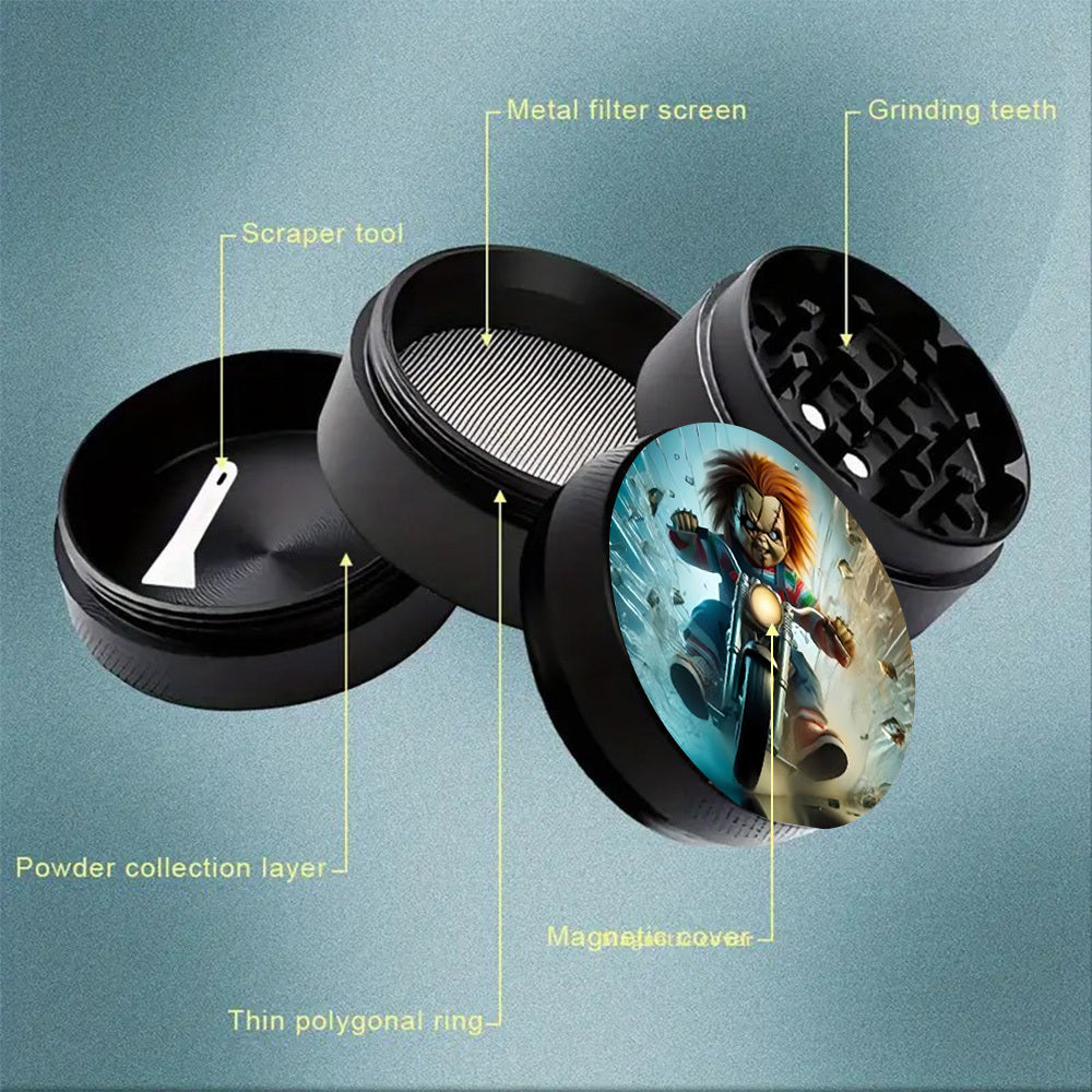 Grinder Chucky Officiel 4 Couches Zinc Film Horreur by LSDLBoutique.ch