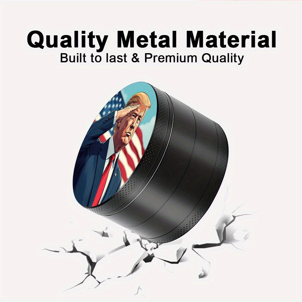 Grinder Humour 4 Couches Zinc 50/63mm Manuel by LSDLBoutique.ch