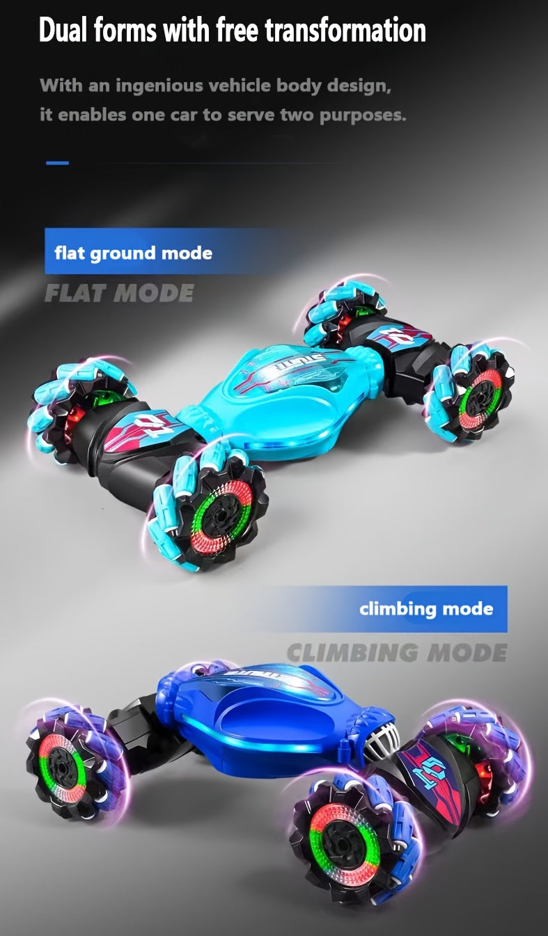 RoboClimb – Voiture Télécommandée 4x4 Métal à Détection de Gestes, Rechargeable by LSDLBoutique.ch