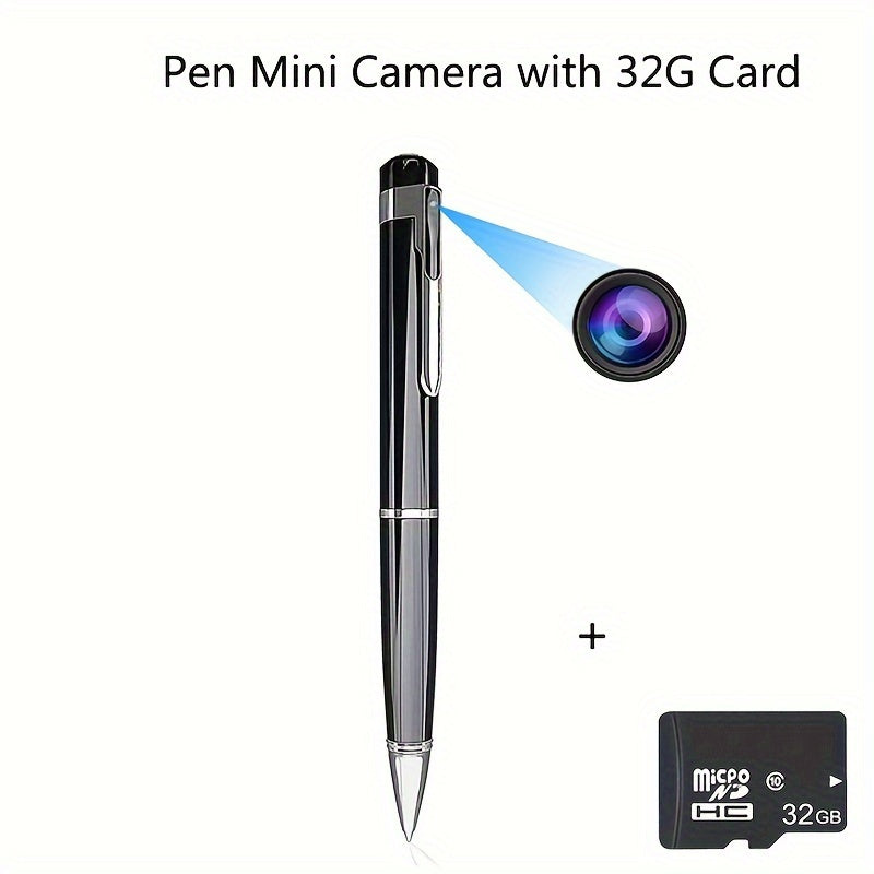 SpyPen – Stylo Caméra HD Portable avec Mémoire Intégrée 32Go by LSDLBoutique.ch