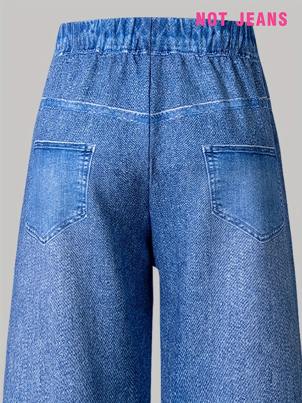 Not Jeans Mädchen-Lange Hosen, 3er-Pack, Graffiti-Buchstaben und Blumen