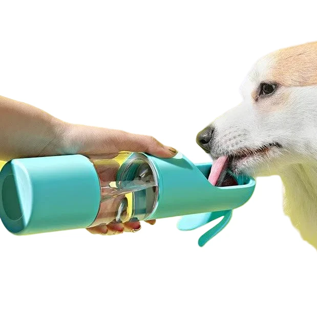 Gourde de voyage 2 en 1 pour chien et chat – Abreuvoir portable - LSDLBoutique
