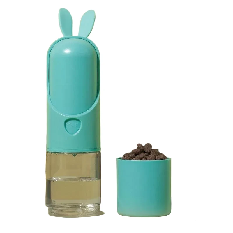 Gourde de voyage 2 en 1 pour chien et chat – Abreuvoir portable - LSDLBoutique