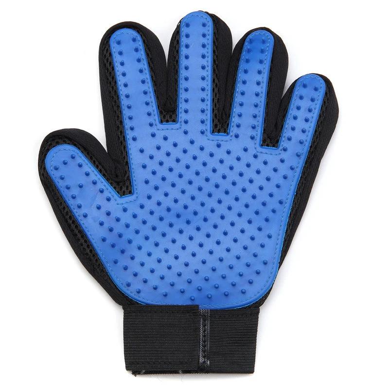 Gant de toilettage pour chiens et chats – Silicone et tissu respirant - LSDLBoutique