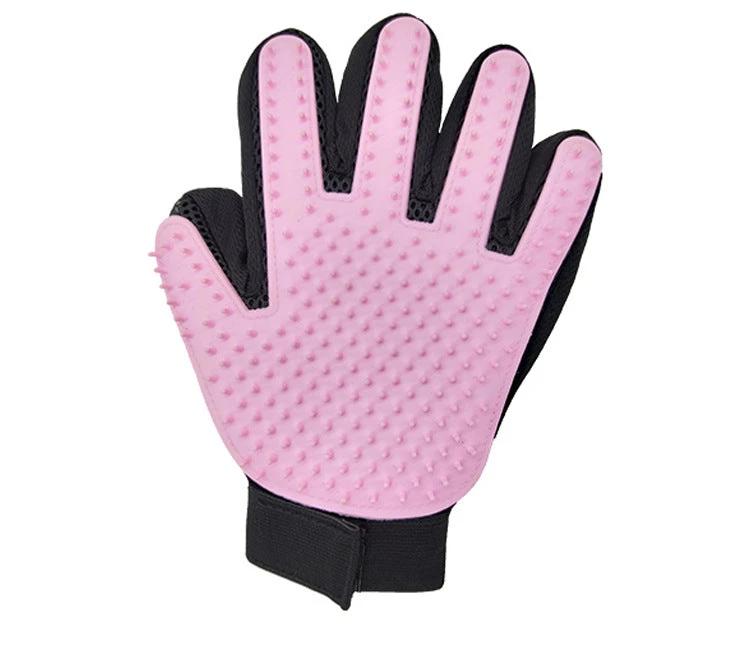 Gant de toilettage pour chiens et chats – Silicone et tissu respirant - LSDLBoutique