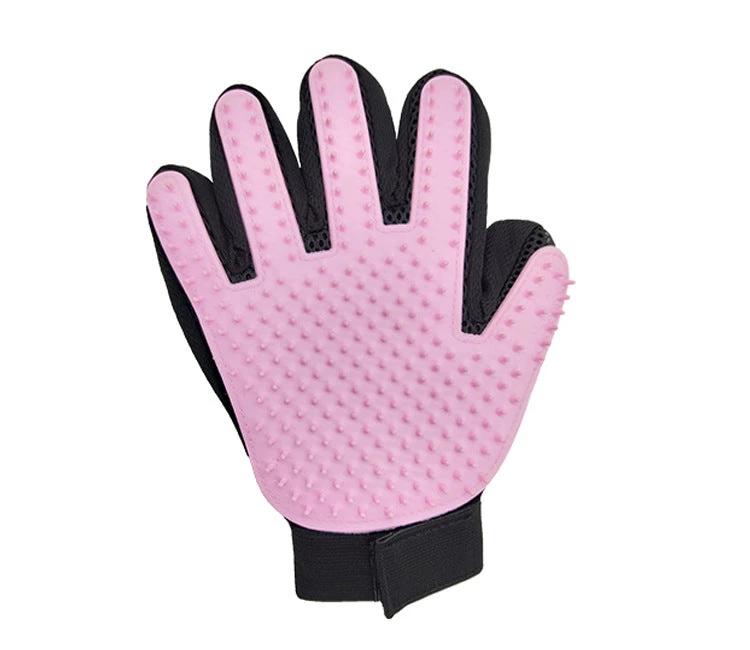 Gant de toilettage pour chiens et chats – Silicone et tissu respirant - LSDLBoutique