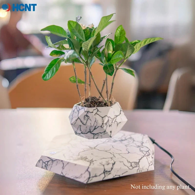 HCNT Geometrischer schwarzer drehbarer magnetischer Schwebetopf