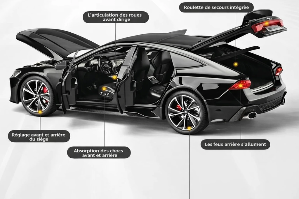 Audi RS7 Sportback 1:18 Leichtmetall, offiziell lizenziert