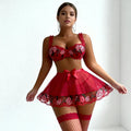 Les Secrets de Léa – Ensemble lingerie sans fil en dentelle – Bianca