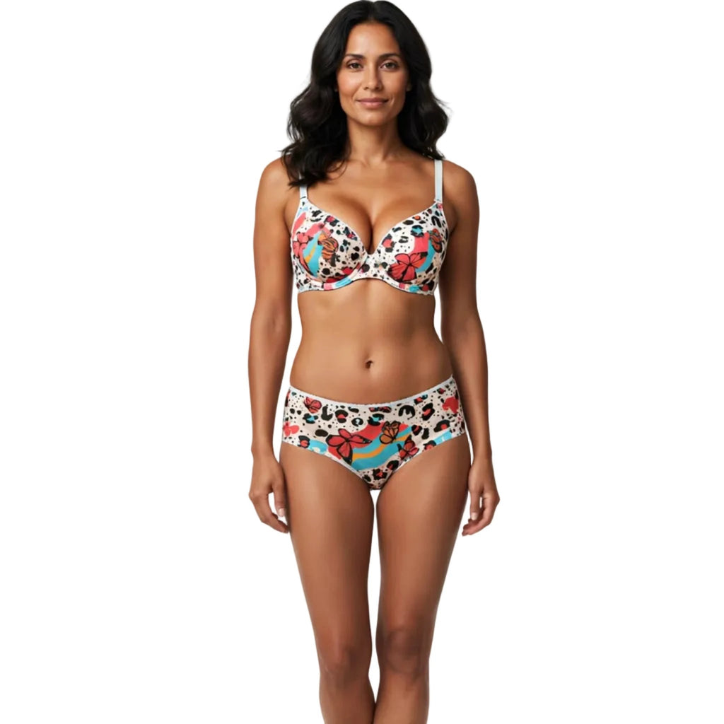 Les Secrets de Léa – Lot de 10 Culottes sans couture triangle ondulé – Flavie