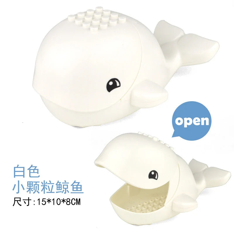 Blocs De Construction Animaux Crocodile Léopard Modèle Éducatif Briques Pour Enfants Jouets by LSDLBoutique.ch