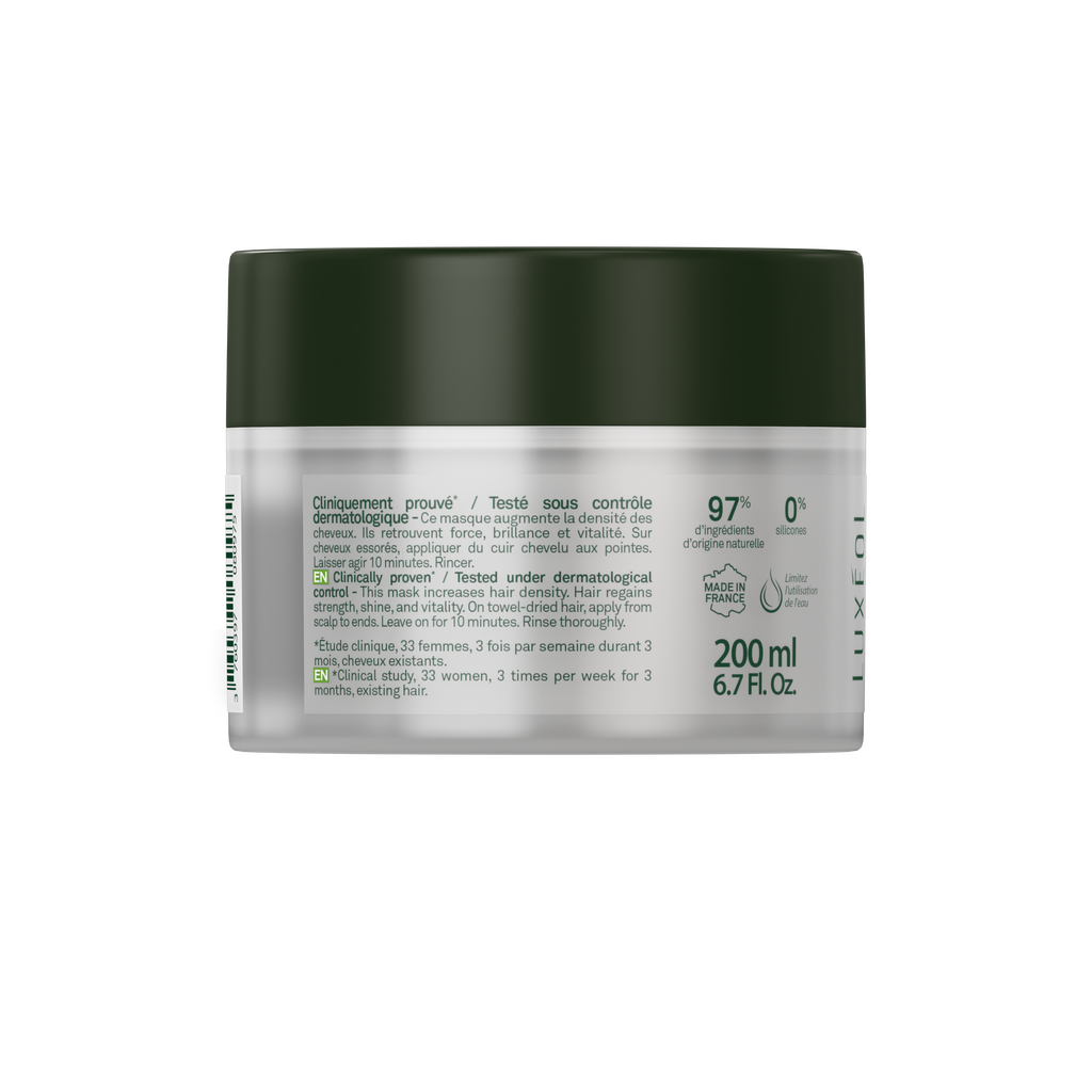 Masque capillaire nutrition et pousse – Luxéol Masque Pousse