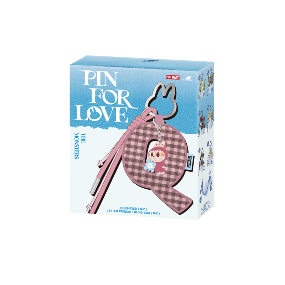 Pop Mart The Monsters Pin Pour Amour Boîte Mystère Pendentif Lettre A À Z Cœur Ou Point Exclamation by POP MART INTERNATIONAL GROUP LIMITED