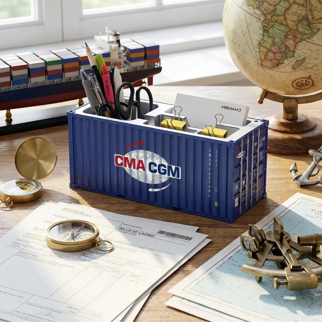 Porte-stylos en forme de conteneur maritime - LSDLBoutique