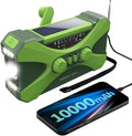 Radio Urgence Solaire 10000mAh AM FM SW LED Manivelle Recharge USB Portable Et Fiable by LSDLBoutique