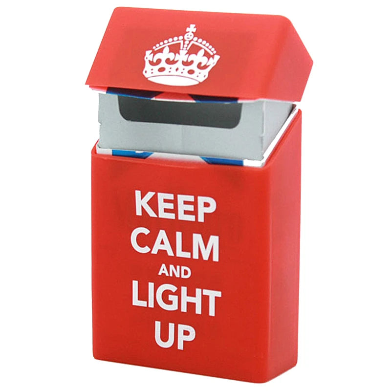 Zigarettenetui aus Silikon in Totenkopfform, Fassungsvermögen: 20 Zigaretten, für Damen und Herren