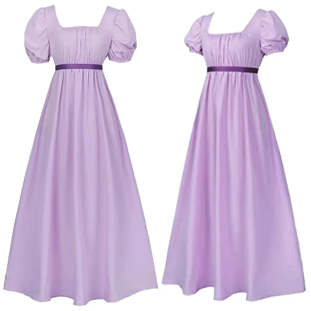 Robe longue style Regency - Tea Dress