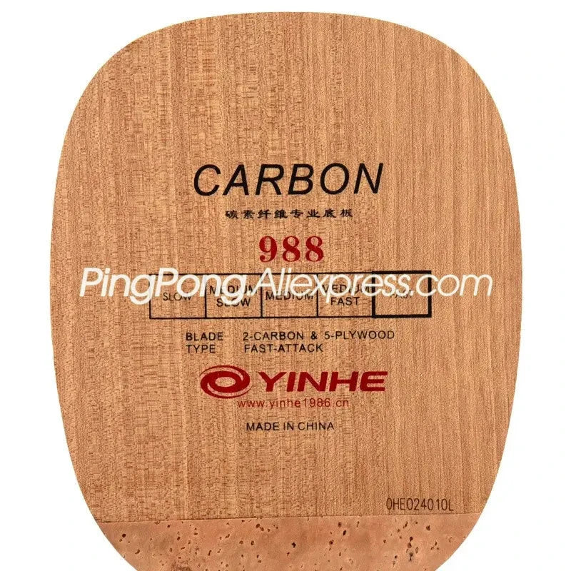 YINHE Tischtennisschläger 988 Carbon Penhold JS Griff