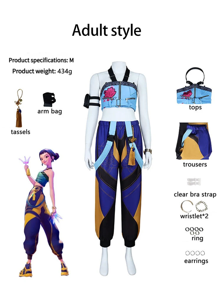 Rumi Cosplay Zoey Mira 3D-Druck-Edition Kostüm