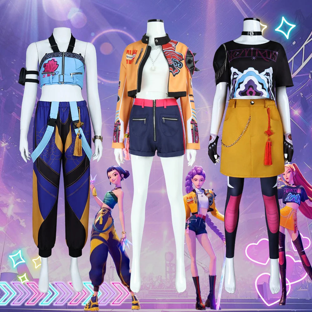 Rumi Cosplay Zoey Mira 3D-Druck-Edition Kostüm