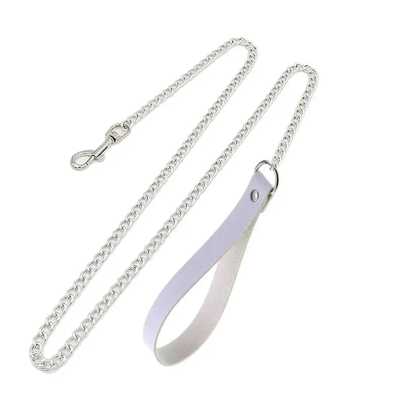 Collier ras du cou style gothique punk en cuir synthétique